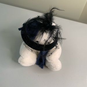 Authentic vintage veil hat. (Without the bear) 🙂